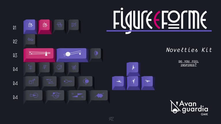 GMK Avanguardia Novelty Kit